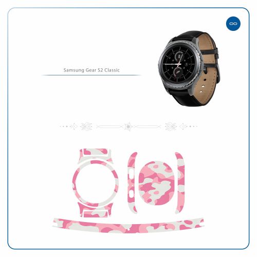 Samsung_Gear S2 Classic_Army_Pink_2